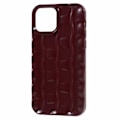 Pikkukuva 3 / 5: IPhone 12 Pro Max TPU-puhelinkotelo 3D-raitakuviolla, naarmuuntumaton suojus Red