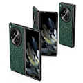 Miniatyrbild 3 av 5: För Oppo Find N3 5G/OnePlus Open Skal PU Läderbelagd Hård PC Anti-fall Telefonskydd Multicolor Style C