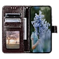 Miniatyrbillede 2 af 5: Til Samsung Galaxy A16 5G/A16 4G Etui Præget Totem PU Læder Wallet Stand Telefon Cover Multicolor Style H
