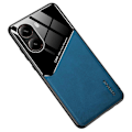 Pikkukuva 1 / 5: Xiaomi Redmi Turbo 4 5G -kotelo, nahkapäällysteinen PC+TPU-puhelimen takakuori Multicolor Blue