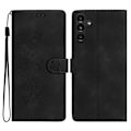 Pikkukuva 1 / 5: Samsung Galaxy A36 5G -puhelimen suojakotelo, nahkaa, kukkakuvio, lompakko ja ranneke Multicolor Style F