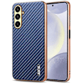 Pikkukuva 1 / 5: AZNS Samsung Galaxy A26 5G -kotelo, galvanointi, hiilikuitukuvio, PU+TPU-puhelinkuori Multicolor Style C