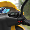 Miniatyrbillede 5 af 5: 3 I 1 Motorcykel Elektronisk Ur Termometer Voltmeter 12v Ip67 Vandtæt Støvtæt Led Ur Digital Display