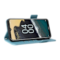 Pikkukuva 3 / 5: Nokia G310 PU-nahkainen puhelinkotelo lompakolla, jalustalla ja sormenjälkiä hylkivällä suojalla Multicolor Style E