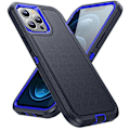 Miniatyrbilde 2 av 5: For iPhone 12/12 Pro Anti-Scratch Deksel TPU+PC Fallbeskyttelse Telefondeksel Multicolor Style C