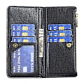 Miniatyrbillede 4 af 5: til Xiaomi Poco F5 5G/Redmi Note 12 Turbo Lynlåslomme Stativ Cover PU Læder Wallet Telefon Cover Multicolor Style F