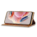 Pikkukuva 3 / 5: LC.IMEEKE Xiaomi Redmi Note 12 4G puhelinlompakkokotelo vasikannahkajäljitelmällä PU-nahkaa, jalustalla Multicolor Style C
