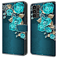 Miniatyrbild 1 av 5: För Samsung Galaxy A13 5G/A13 4G Fodral Skyddande Läder Flip Telefonfodral Multicolor Style O