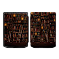 Pikkukuva 1 / 5: PocketBook Verse Pro -nahkakotelo E-lukulaitteen suojus automaattisella lepo/herätystoiminnolla – Aika matkustaa Multicolor Library