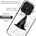 Miniatyrbillede 2 af 2: Telefoncover til Xiaomi Redmi 12C 4G, resistent TPU+hærdet glas, mønsterdesign Multicolor Hat