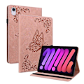 Pikkukuva 1 / 5: Perhoskukka Nahkainen Jalusta Korttipaikka Suojakotelo Joustavalla Nauhalla iPad mini (2024) / mini (2021) -malleille Multicolor Style F
