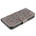 Miniatyrbild 4 av 5: Präglad Mandala Blomma PU Läder Telefonställ Skydd Plånboksfodral med Rem för iPhone 13 6.1 tum Multicolor Style C