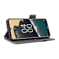 Miniatyrbild 3 av 5: För Nokia G310 PU Läder Mobiltelefonfodral Plånboksställ Anti-Fingeravtrycksskydd Multicolor Style A