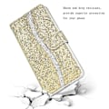 Miniatyrbillede 4 af 5: PU læder pung etui med glitter og kortholder til iPhone 16 Plus Multicolor Style E