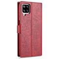 Miniatyrbillede 3 af 5: AZNS Læder Etui til Samsung Galaxy A12 Wallet Mobiltelefon Beskyttelsescover