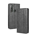 Miniatyrbillede 2 af 5: Vintage Stil Tegnebog Læder Stand Case til HTC U20 5G (2020)