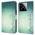 Pikkukuva 1 / 5: Xiaomi 15 -kotelo PU-nahkainen lompakkokotelo jalustalla Multicolor Keep Smile