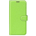 Miniatyrbillede 5 af 5: Læder telefoncover med pung og litchi-tekstur til iPhone 16 Multicolor Style F