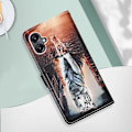 Miniatyrbillede 5 af 5: YB Mønsterprint Læder Serie-4 til Samsung Galaxy A15 4G Etui PU Læder Telefon Wallet Cover Multicolor Style E