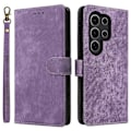 Miniatyrbillede 1 af 5: Til itel S25 Ultra Wallet Case RFID-blokering PU Læder Cover Stand View - Grøn Multicolor Purple