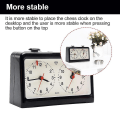 Miniatyrbillede 4 af 5: Dt02 Quartz Skak Ur Skak Og Go Timer