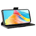 Miniatyrbild 3 av 5: YIKATU YK-005 För Oppo A78 4G PU Läder Plånboksfodral Skinn-touch Ställ Flipskydd Multicolor Style E