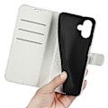 Miniatyrbillede 4 af 5: Læder telefoncover med pung og litchi-tekstur til iPhone 16 Multicolor Style B