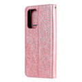 Miniatyrbillede 5 af 5: Lynlåslomme Tegnebog Læder Stand Smartphone Etui til Samsung Galaxy A52 4G/5G/A52s 5G Multicolor Style B