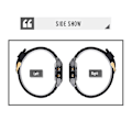 Miniatyrbillede 3 af 5: Skmei 1683 LED Digital Display Elektronisk Ur Black and White