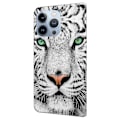 Miniatyrbild 5 av 5: Fodral för iPhone 16 Pro Max, mönstertryckt skyddande skal TPU+PU Läder Flip Fodral Multicolor Style D