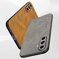 Miniatyrbild 4 av 5: Skal för Samsung Galaxy S23 FE PU+TPU Skyddande Slimmad Mobilskal Multicolor Style D