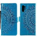 Miniatyrbillede 1 af 5: Præget Mandala Blomst Tegnebog Læder Etui med Rem til Samsung Galaxy A32 4G (EU Version) Multicolor Style B