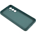 Miniatyrbild 4 av 5: För Samsung Galaxy S23 Fe Fiberfoder Gummibelagt Tpu- cover anti-scratch case Army Green