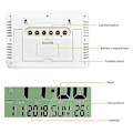 Miniatyrbillede 5 af 5: Digitalt C med temperatur, LCD-skærm med cifre, let at læse og indstille