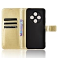 Miniatyrbillede 4 af 5: Til TECNO Spark 30C 4G kL5n Etui Crazy Horse Tekstur PU Læder Telefon Wallet Cover Multicolor Style B