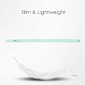 Miniatyrbillede 2 af 5: Klar taske i PU-læder med automatisk våge-/dvalefunktion og penholder til iPad Air 11 (2024) - Grøn Multicolor Mint Green
