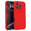 Pikkukuva 1 / 5: iPhone 16 Pro Max -kotelo PC+nestemäinen silikoni suojapuhelinkuori mikrokuituvuorella Multicolor Style D