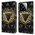 Pikkukuva 1 / 5: Xiaomi 15 -kotelo PU-nahkainen lompakkokotelo jalustalla Multicolor Rhombus