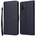 Pikkukuva 1 / 5: Samsung Galaxy A26 5G -kotelo, lompakkomallinen, jalustalla, PU-nahkainen puhelinkotelo - Musta Multicolor Blue