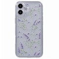 Miniatyrbild 3 av 5: Skal för iPhone 16 Plus TPU Blommönster Luftkuddedesign Skyddande Skal Multicolor Style B