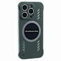 Miniatyrbillede 1 af 5: Hårdt PC-etui uden ramme med varmeafledning til iPhone 16 Pro Max Multicolor Style C