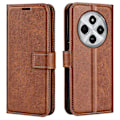 Miniatyrbillede 1 af 5: Til Xiaomi Poco C75 4G/Redmi 14R 5G/14C 4G Stand Case Anti-Scratch Kalvetekstur Læder Telefon Cover Multicolor Style F