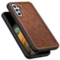 Pikkukuva 1 / 5: Samsung Galaxy S23 FE Naarmuuntumaton puhelinkotelo Retro PU-nahkapäällysteinen TPU+PC-puhelinkuori Multicolor Style D