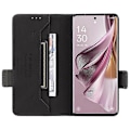 Pikkukuva 2 / 5: Oppo Reno10 Pro+ 5G -laitteelle Hardware Decor Lompakkokotelo PU-nahkainen Käännettävä Jalustakansi Multicolor Style B