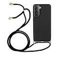 Miniatyrbilde 1 av 4: For Samsung Galaxy S21 4G/5G Deksel i myk TPU av hvetestrå med fallbeskyttelse og multifunksjonell stropp Multicolor Style A