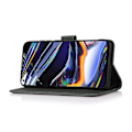 Miniatyrbilde 4 av 5: KHAZNEH Lommebok Stativ Design Lærdeksel for Samsung Galaxy S21 FE/S21 Fan Edition Multicolor Style C