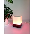 Miniatyrbild 4 av 5: Nattljus Bluetooth högtalare, 5 i 1 pekkontroll Sänglampa Dimbar Flerfärgad växlande, sovrumsväckarklocka, bästa födelsedagspresentidéer för 10 1
