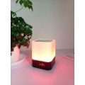 Miniatyrbillede 4 af 5: Natlampe Bluetooth Højttaler, 5 I 1 Touch Kontrol Sengelampe Dæmpbar Multi-farve Skiftende, Vækkeur til Soveværelse, Bedste Fødselsdagsgave Ideer Til 10 1