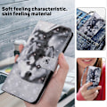 Pikkukuva 5 / 5: Samsung Galaxy S24 Ultra -kotelo 3D-kuviopainatuksella, nahkainen lompakkokotelo Multicolor Style J