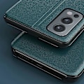 Miniatyrbillede 4 af 5: View Window Folio Flip PU Læder Telefon Cover med Støttefod til OnePlus Nord 2 5G